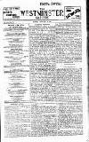 Westminster Gazette Monday 08 September 1902 Page 1