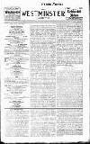 Westminster Gazette Friday 05 December 1902 Page 1