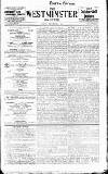 Westminster Gazette Monday 08 December 1902 Page 1
