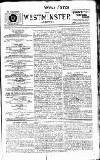 Westminster Gazette Saturday 03 January 1903 Page 1