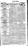 Westminster Gazette Thursday 08 January 1903 Page 1