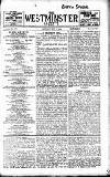 Westminster Gazette Thursday 28 May 1903 Page 1