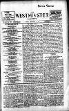 Westminster Gazette Friday 20 November 1903 Page 1