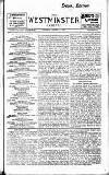 Westminster Gazette Saturday 30 January 1904 Page 1