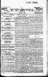 Westminster Gazette Wednesday 16 August 1905 Page 1