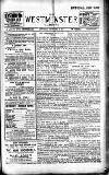Westminster Gazette Saturday 02 September 1905 Page 1