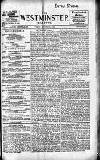 Westminster Gazette Monday 04 September 1905 Page 1