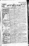 Westminster Gazette Saturday 30 September 1905 Page 1
