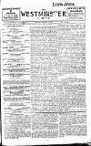 Westminster Gazette Friday 01 December 1905 Page 1