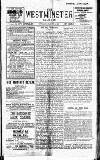 Westminster Gazette Saturday 06 January 1906 Page 1