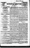 Westminster Gazette Monday 03 September 1906 Page 1