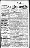 Westminster Gazette Saturday 08 September 1906 Page 1