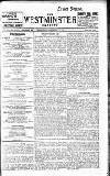 Westminster Gazette Wednesday 12 September 1906 Page 1