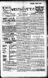 Westminster Gazette Saturday 01 December 1906 Page 1