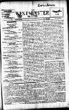 Westminster Gazette Thursday 03 January 1907 Page 1