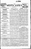 Westminster Gazette Wednesday 23 October 1907 Page 1