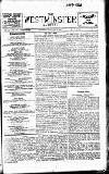 Westminster Gazette Thursday 19 December 1907 Page 1