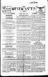 Westminster Gazette Tuesday 07 January 1908 Page 1