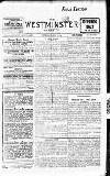 Westminster Gazette Saturday 14 March 1908 Page 1
