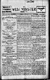 Westminster Gazette Thursday 02 July 1908 Page 1