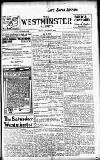 Westminster Gazette Friday 08 January 1909 Page 1