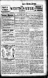 Westminster Gazette Thursday 02 September 1909 Page 1