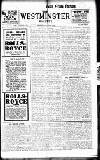 Westminster Gazette Tuesday 04 January 1910 Page 1