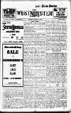 Westminster Gazette Tuesday 11 January 1910 Page 1