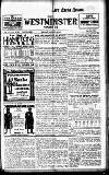 Westminster Gazette Monday 24 January 1910 Page 1