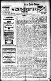 Westminster Gazette Thursday 27 January 1910 Page 1