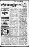 Westminster Gazette Monday 31 January 1910 Page 1