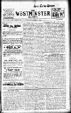 Westminster Gazette Wednesday 02 February 1910 Page 1