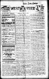 Westminster Gazette Wednesday 09 February 1910 Page 1