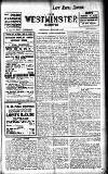 Westminster Gazette Wednesday 23 February 1910 Page 1
