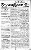 Westminster Gazette Thursday 02 June 1910 Page 1