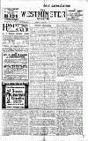 Westminster Gazette Friday 06 January 1911 Page 1