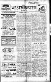 Westminster Gazette Saturday 07 January 1911 Page 1