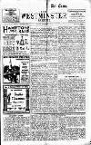 Westminster Gazette Friday 05 January 1912 Page 1