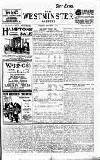 Westminster Gazette Tuesday 09 January 1912 Page 1