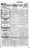 Westminster Gazette Tuesday 16 January 1912 Page 1