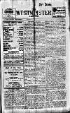 Westminster Gazette Wednesday 24 January 1912 Page 1