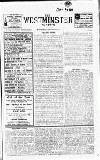 Westminster Gazette Wednesday 14 February 1912 Page 1