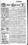 Westminster Gazette Saturday 05 October 1912 Page 1