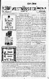 Westminster Gazette Tuesday 05 November 1912 Page 1
