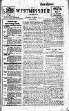 Westminster Gazette Saturday 16 November 1912 Page 1