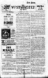 Westminster Gazette Tuesday 07 January 1913 Page 1