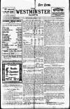 Westminster Gazette Wednesday 08 January 1913 Page 1