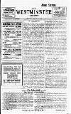 Westminster Gazette Saturday 11 January 1913 Page 1
