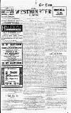 Westminster Gazette Monday 13 January 1913 Page 1
