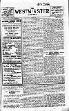 Westminster Gazette Wednesday 26 February 1913 Page 1